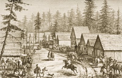 Cisco Station, Californië, uit 